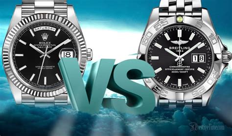 breitling vs rolex value|is breitling a luxury brand.